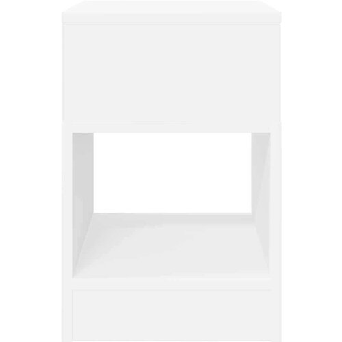  Konačna Stolić 2 pcs Bijelo 30 5 x 30 x 45 cm Konstruirano drvo Slike