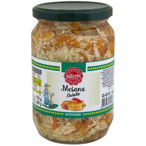 FILLENY FOODS Me&scaron;ana salata, 720g Cene