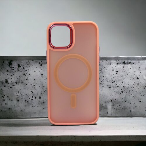  futrola freya magsafe za iphone 14 (6.1) roze Slike
