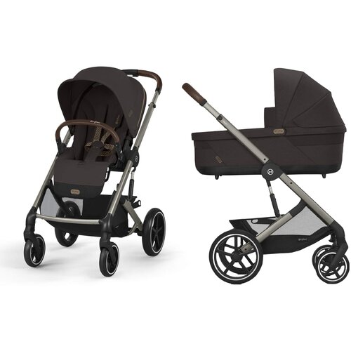 Cybex Voziček 2v1 Balios S Lux chocolate brown Slike