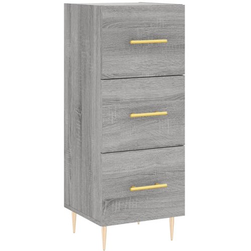 Maison Chic Komoda - Predalnik siva sonoma 34,5x34x90 cm inženirski les, (21717380) Slike