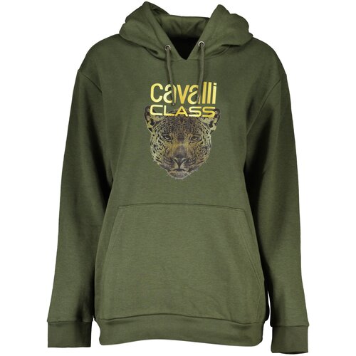 Cavalli Class WOMEN&amp;amp;#39;S ZIPLESS SWEATSHIRT GREEN Slike