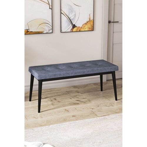 Hanah home klupa Pera Bench, 105 cm, dimljeno / crna Cene