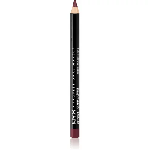 NYX Professional Makeup Slim Lip Pencil natančni svinčnik za ustnice odtenek Plum 1 g