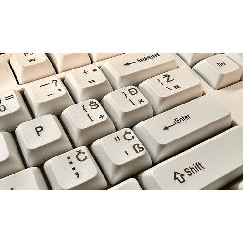 Marvo OFFICE WS005 HR WH brezžični komplet tipkovnice in mi&scaron;ke bele barve - SLO/HR LAYOUT Cene