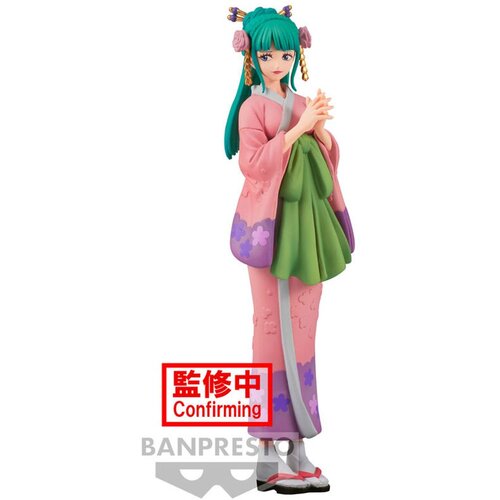 Banpresto one piece - kozuki hiyori - figurica dxf-the grandline lady 16 cm, (20839536) Cene