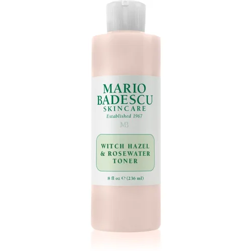 Mario Badescu Witch Hazel & Rosewater Toner posvetlitveni tonik z vrtnično vodo 236 ml