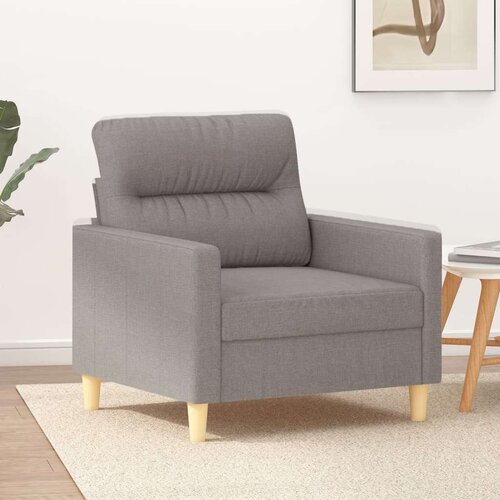  Fotelj taupe 60 cm blago, (20909866) Slike