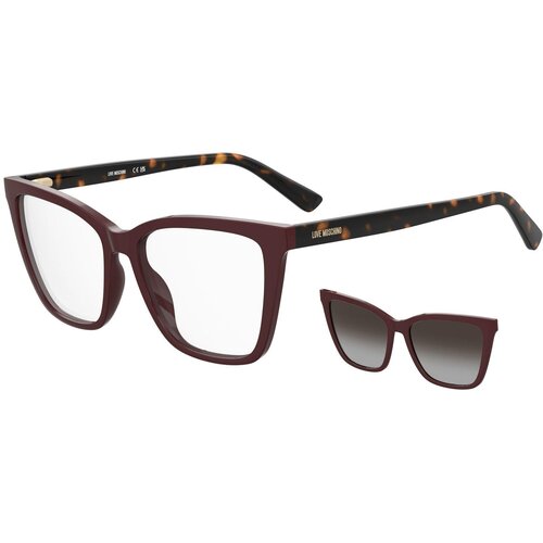 Love Moschino MOL698/C YDC/LA Polarized ONE SIZE (55) Rdeča/Rjava Slike