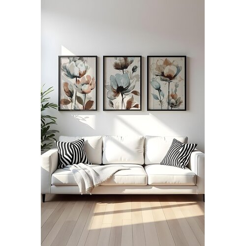 Wallity Uramljena slika Huhu478S, 50x70 cm , 3 dijela Cene