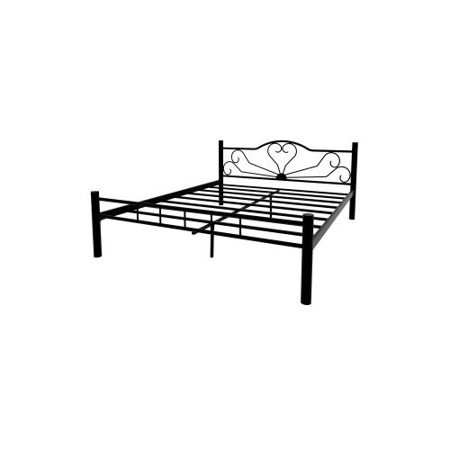 Hanah home bračni krevet K50 black (140 x 200) Slike