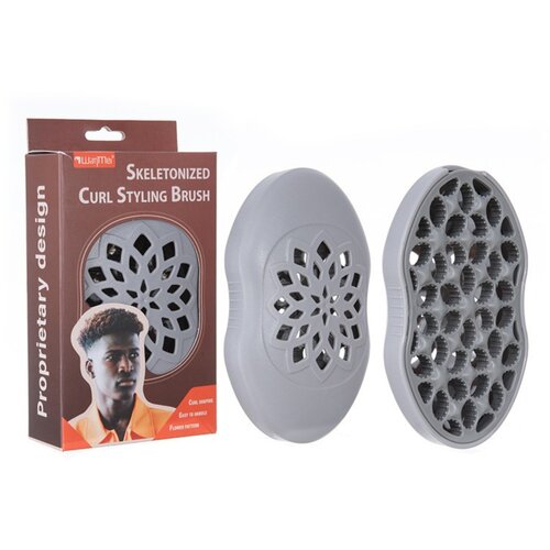 INF Afro krtača &ndash; ABS česalo za dreadse in updo (14.3cm x 9cm x 2.5cm) Grey, (5000203003) Cene
