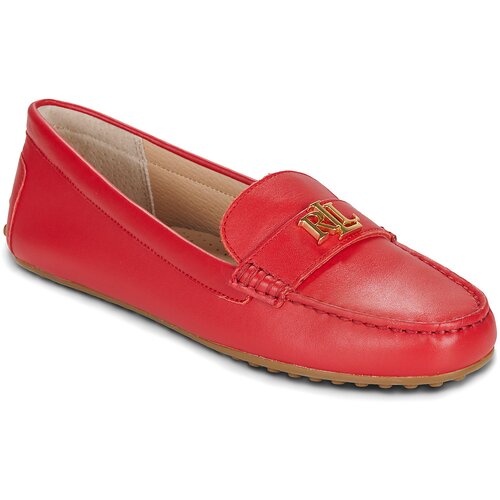 Polo Ralph Lauren Mokasini BARNSBURY-FLATS-DRIVER Rdeča Slike