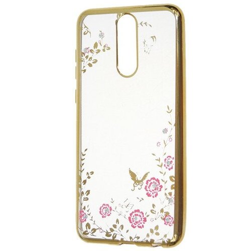  ovitek z rožicami za samsung galaxy S10 G973 - zlat Cene