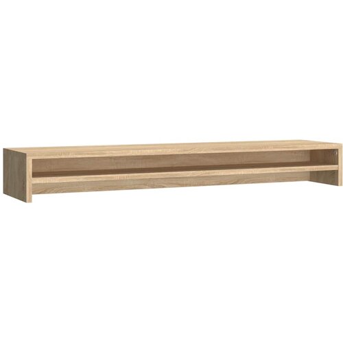 VidaXL stalak za monitor boja hrasta sonome 100 x 24 x 13 cm iverica Slike