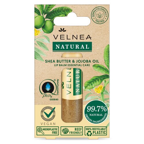 Velnea natural lip balm ši buter i ulje jojobe 5,5ml Cene