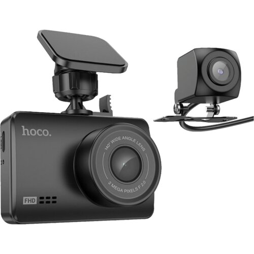 Hoco. Auto kamera, 2 Mpxiel, Dual Camera, FullHD, microSD &amp;ndash; DV3 Slike