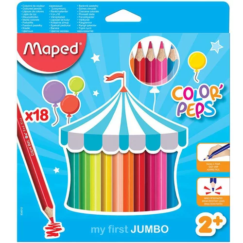 Maped Barvice Color&apos;peps Maxi, 18 kosov