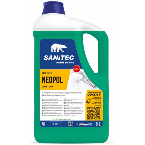 SANITEC gel za pranje sudova Neopol 5l Cene
