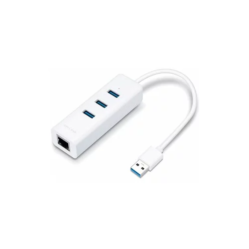 Tp-link UE330 USB 3.0 3-Port Hub & Gigabit Ethernet Adapter 2 in 1 USB Adapter