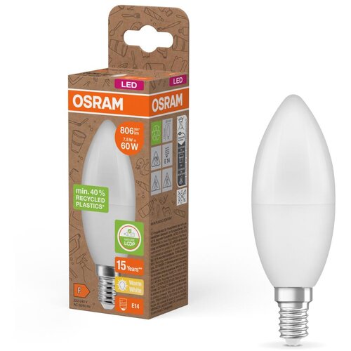 Osram led sijalica od reciklirane plastike B39 E14/7,5W/230V 2700K Cene