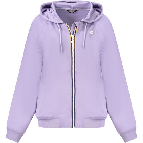 K-Way WOMEN&#39;S PURPLE ZIP-UP SWEATSHIRT Cijene