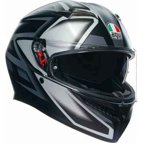 Agv K3 Compound Matt Black/Grey XL Čelada