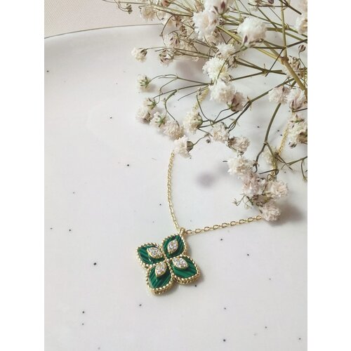 Jewelry Nikolić ogrlica princess flower zelena gold Cene