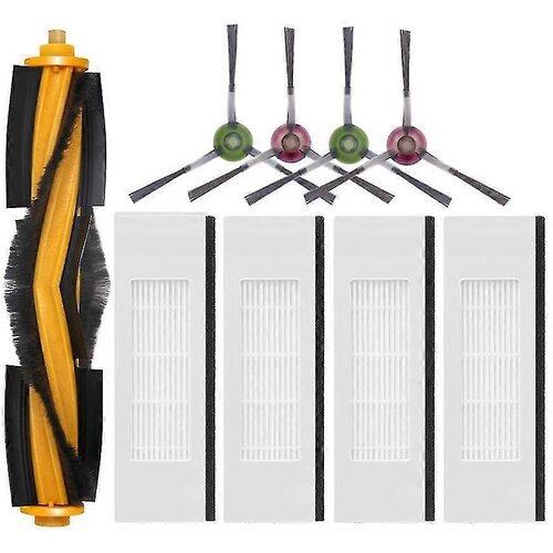 INORCO Za Deeboot N8 / N8+ / N8 Pro / N8 Pro+ Plus Rezervni deli Dodatki Roller Glavna Stranska Krtača HEPA Filter, (21873404) Slike