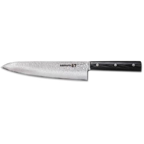  KUHINJSKI NOŽ CHEF 20,8CM 67 SLOJEVA DAMASCUS SAMURA Cijene