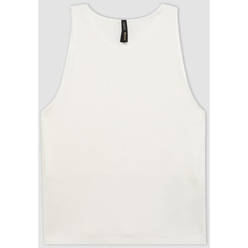Defacto Slim Fit Halter Neck White Undershirt Slike