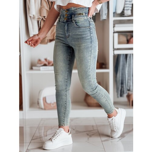 DStreet Spodnie damskie jeansowe skinny STOLINE niebieskie Cijene