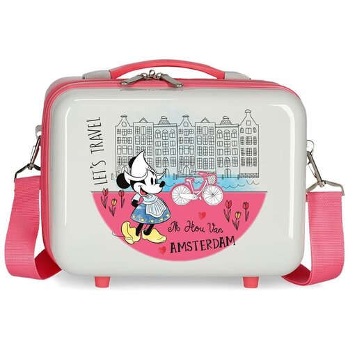 Minnie Beauty case ABS around the world pink Cene