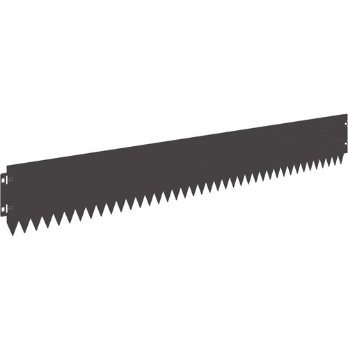 vidaXL Robovi trave 30 pcs 103 x 15 cm Jeklo Črna, (5000301318) Cene