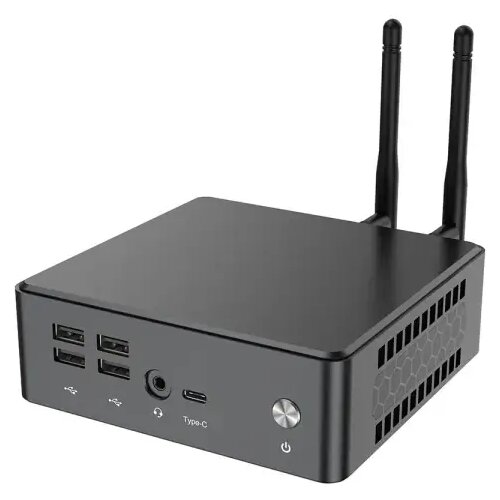 Zeus mini pc MPI12 intel i5-1235U 10C 4.4 GHz/DDR4 8GB/m.2 256GB/LAN/Dual wifi/bt/hdmi/dp/usb c Slike
