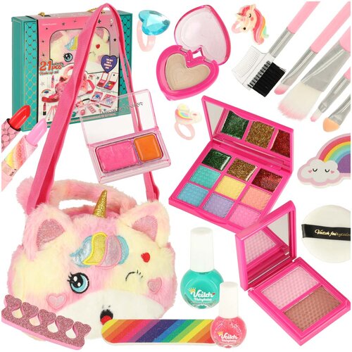  Otro&scaron;ki make up komplet v torbici Unicorn &ndash; 21 kosov - Rojstni dan - Za 5+ let Cene