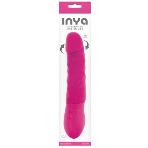 New Sensations Novelties Vibrator Inya Twister Pink Cene