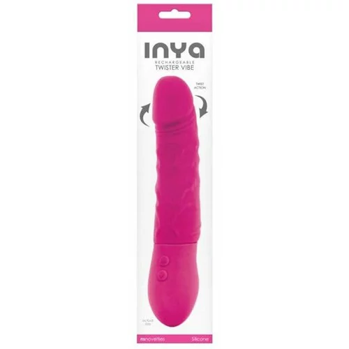 New Sensations Novelties Vibrator Inya Twister Pink