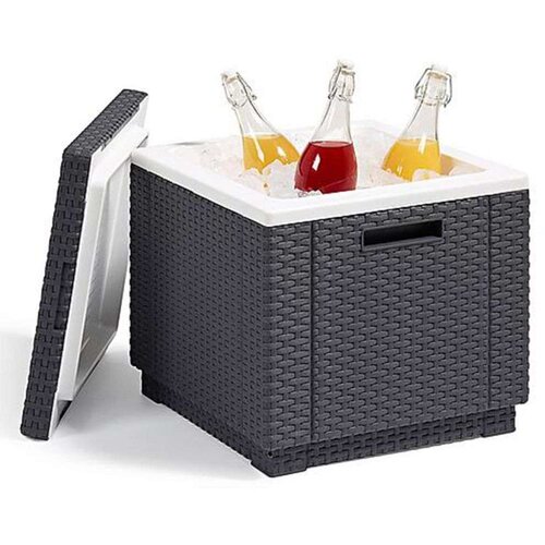 Keter Tabure frigo Ice Cube/ grafit Slike