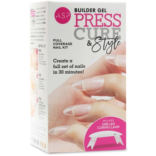 ASP Set za manikuro Builder Gel Press Cure Style Trocknungsset Cene