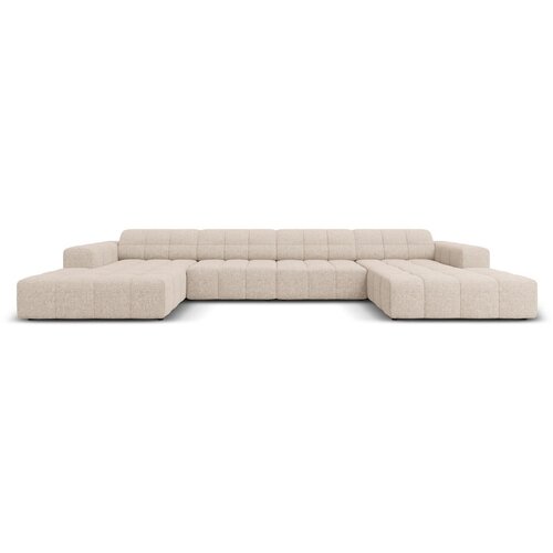 Cosmopolitan Design Bež kutna garnitura (u obliku slova "U") Chicago – Cijene