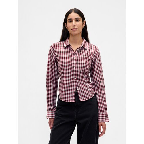 GAP Flannel Crop Shirt - Ladies Cene