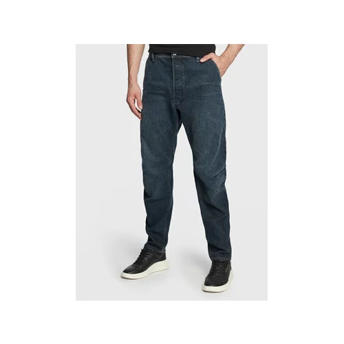 G-star Raw Jeans hlače Grip 3D D19928-D243-D325 Mornarsko modra Relaxed Fit