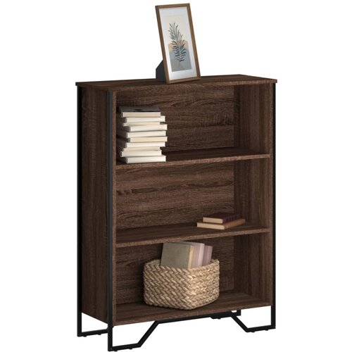 VidaXL Regal za knjige boja hrasta 80x31x106 cm konstruirano drvo Slike