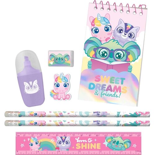 Kids Licensing Sweet Dreams Set Pribora za Pisanje u Torbici - 7 komada Slike