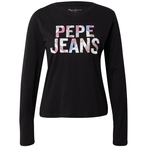 Pepe Jeans Majica 'LUNA' modra / roza / črna / bela