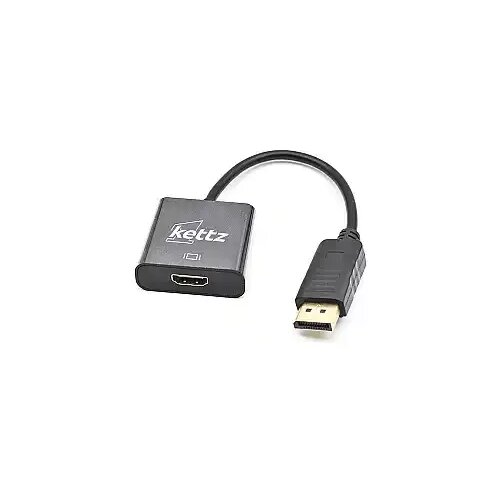Kettz HDMI M. na Displayport M. F. Konvertor H2DP-023 0.23CM 4K 60Hz Slike