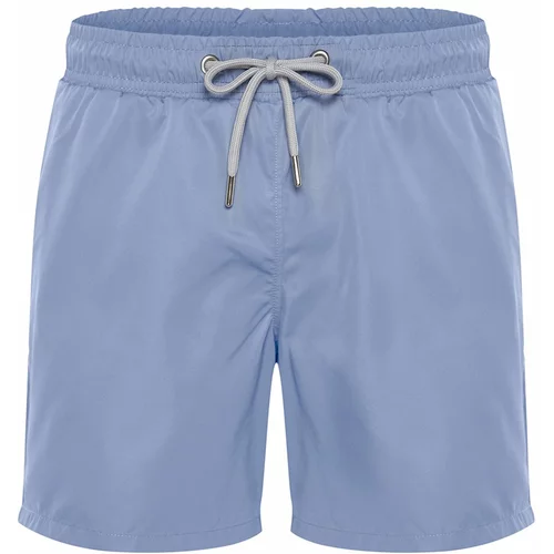 Trendyol Men's Light Blue Basic Standard Size Marine Shorts