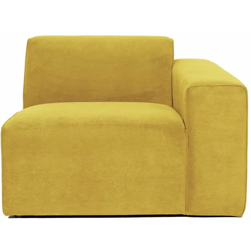 Scandic gorčično rumen končni modul kavča Sting, 101 cm, desni kot