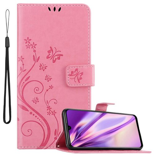 Cadorabo Honor 10i/20i/20 LITE/Huawei Enjoy 9S zlata - ovitek v cvetličnem dizajnu z magnetnim zapiranjem, stoječo funkcijo in režami za kartic, (20566925) Cene